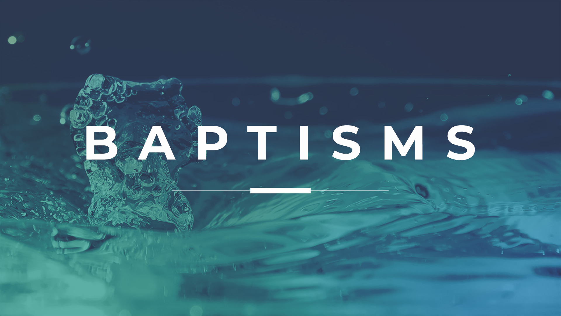 Baptisms at Hope Church